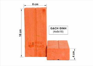 Gạch Đinh Đặc 40x80x180mm